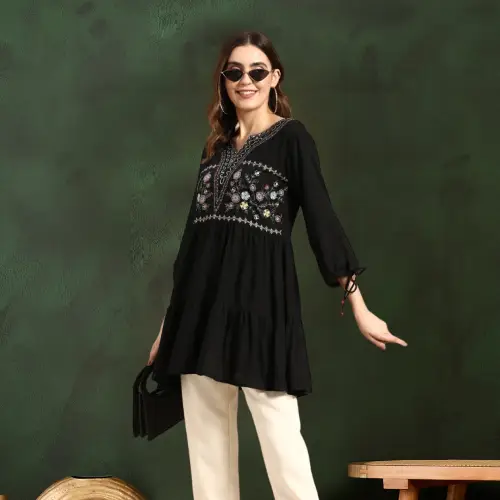 Crop Top Kurti